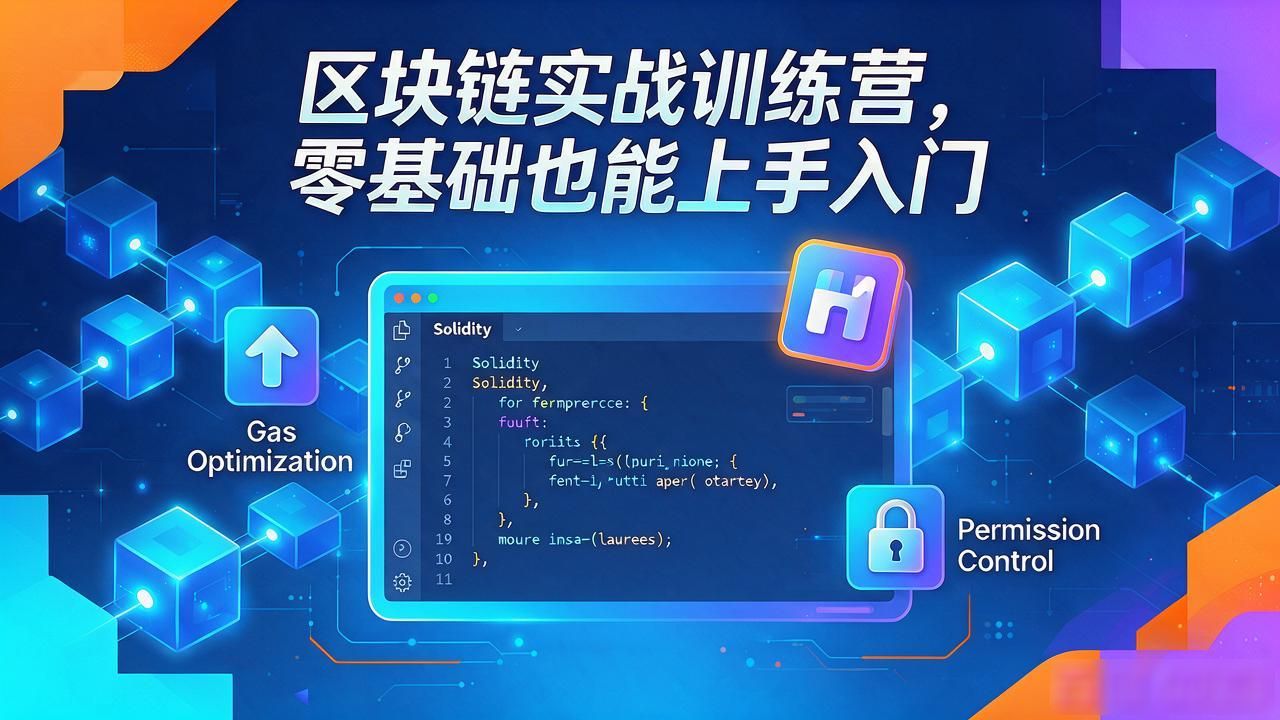 区块链系统化实战训练_智能合约开发流程_区块链训练